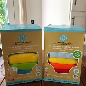 Charlie banana reusable diapers & inserts